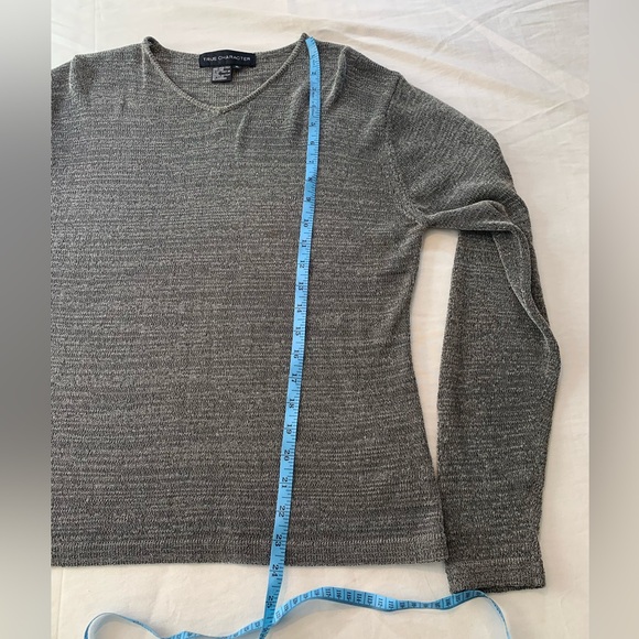 Shimmer silver sweater - Picture 7 of 11